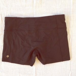 Lululemon luxtreme black shorts excl.condition sz8